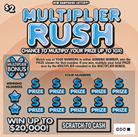 $2 Multiplier Rush ticket