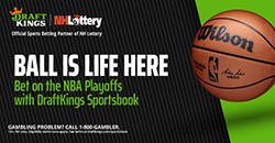 Bet on the NBA playoffs with Draftkings Sportsbook.